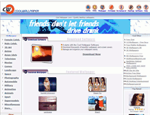 Tablet Screenshot of coolwallpaper.com
